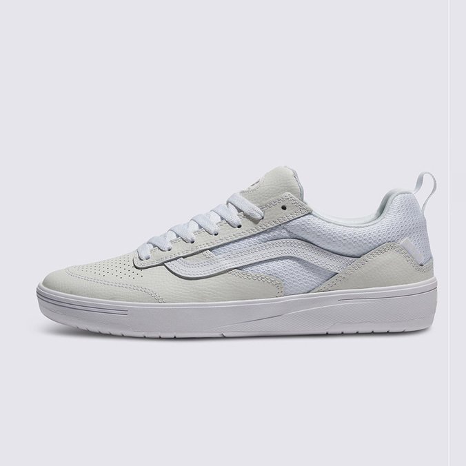 Tênis Skate Zahba Leather White White