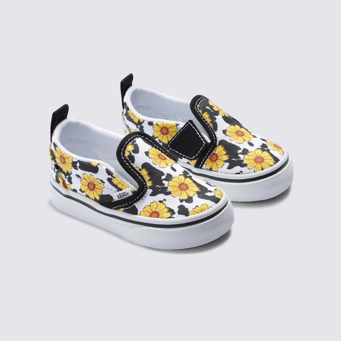 Tênis Slip-On V Infantil Sunflower Multi True White
